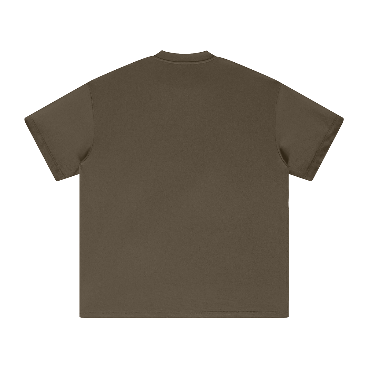 A brown T-shirt.
