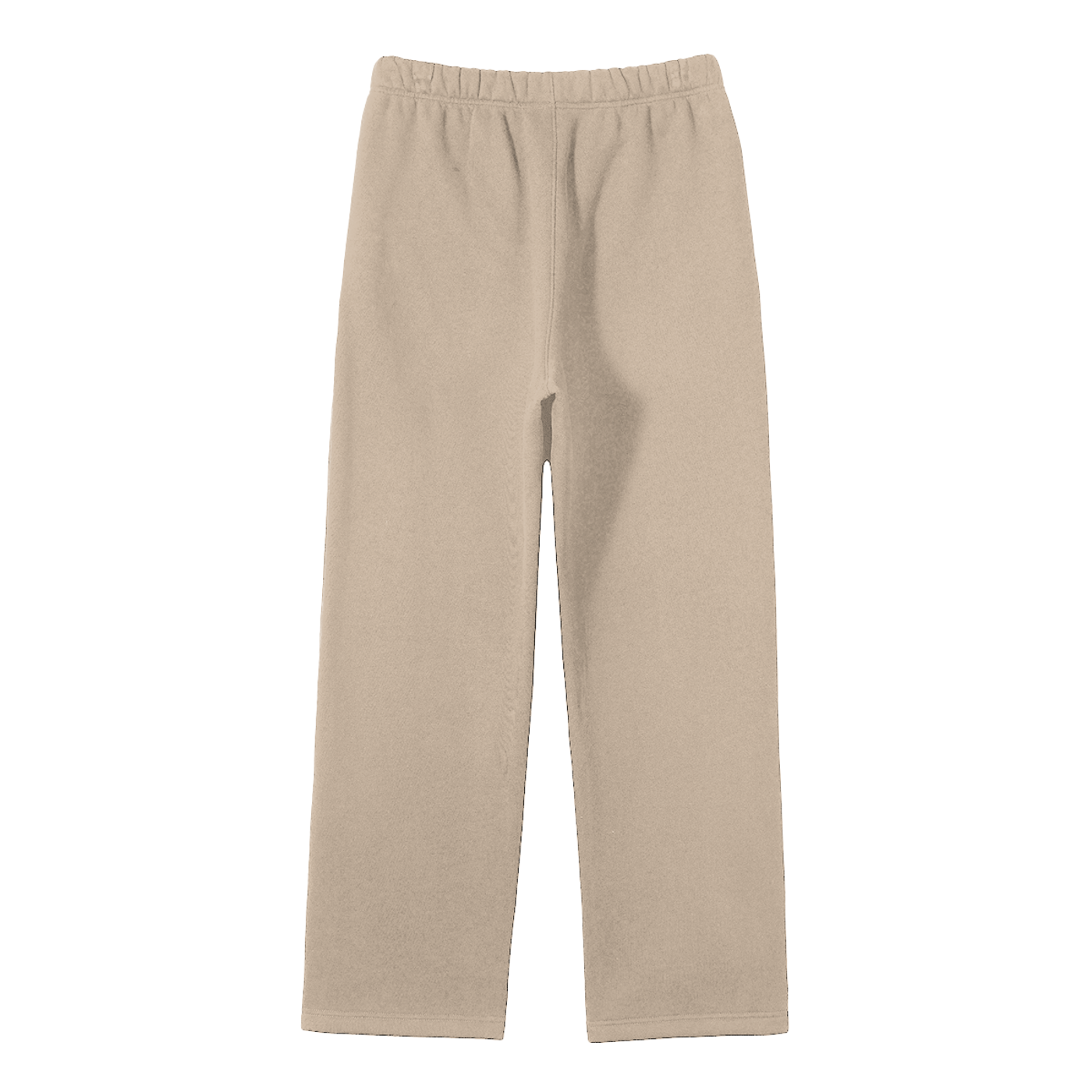Tan sweatpants.