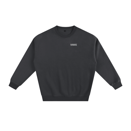 Gray crew neck sweatshirt with "YAYOHOUSE" text.
