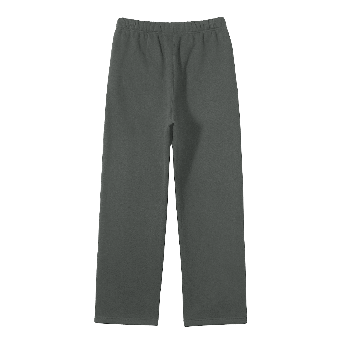 Gray sweatpants on a white background.