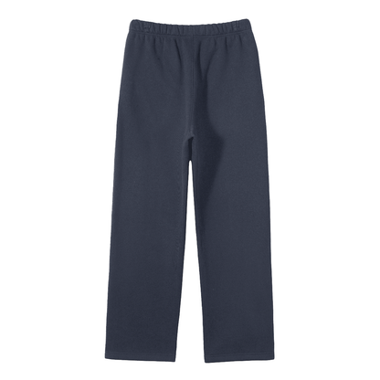 Front view of gray sweatpants.