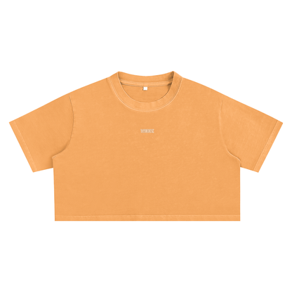 An orange t-shirt.