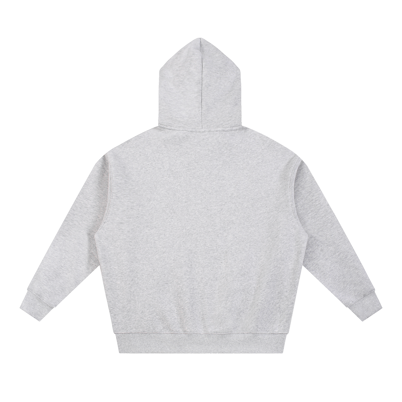 Gray hoodie.